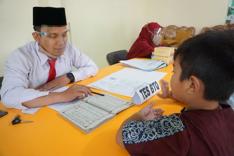 Test BTQ Calon Siswa Nuurusshidiiq